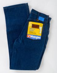 1970s Wrangler Boot Cut Blue Jeans